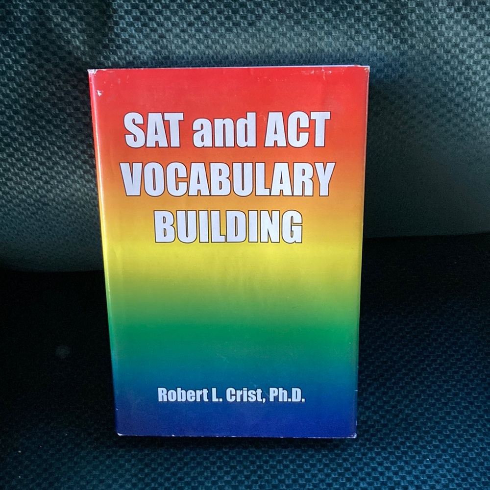 SAT and ACT vocabulary building